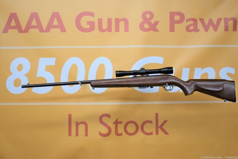 Mossberg Model 640T in 22 Mag made 1976 birch stock-img-4