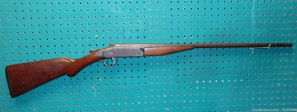Iver Johnson USA Champion Model .410 Single Shot Shotgun Vintage Pre-1940 -img-0