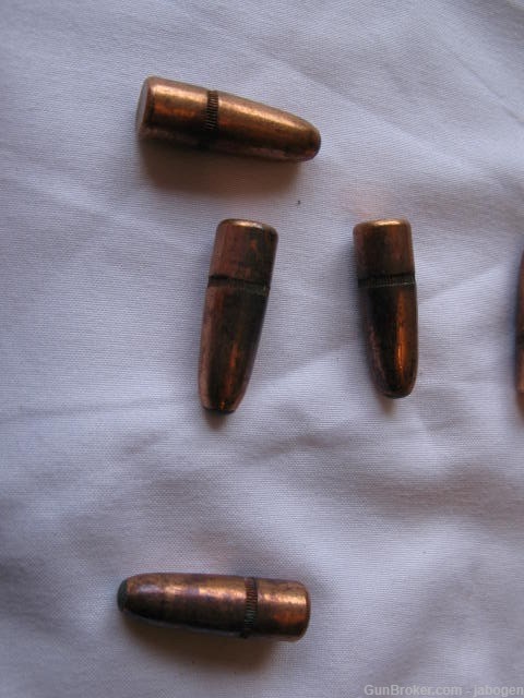 375 H+H bullets, 50 Hornady 270 grain round nose, tarnished.-img-3