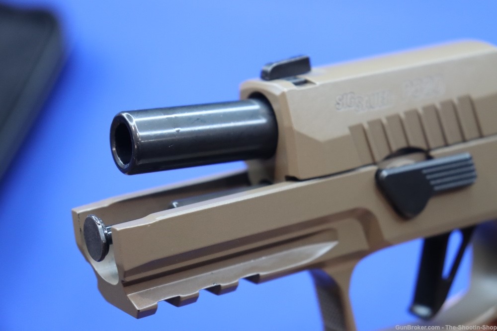 Sig Sauer Model P320 AXG SCORPION Pistol 9MM Custom Works 320 FDE XRAY3 NS -img-30