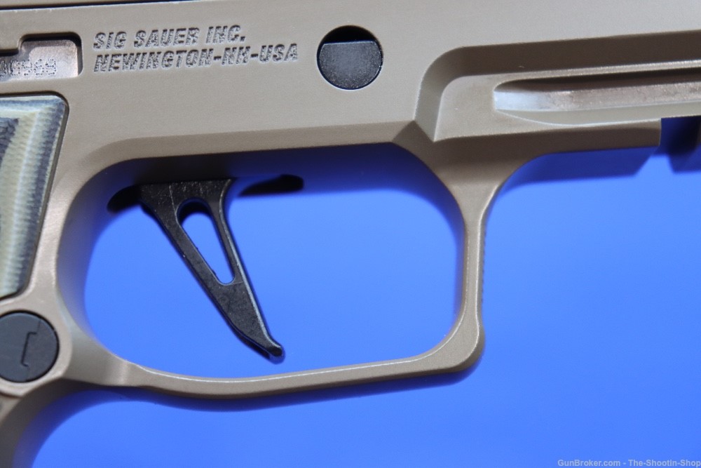 Sig Sauer Model P320 AXG SCORPION Pistol 9MM Custom Works 320 FDE XRAY3 NS -img-14