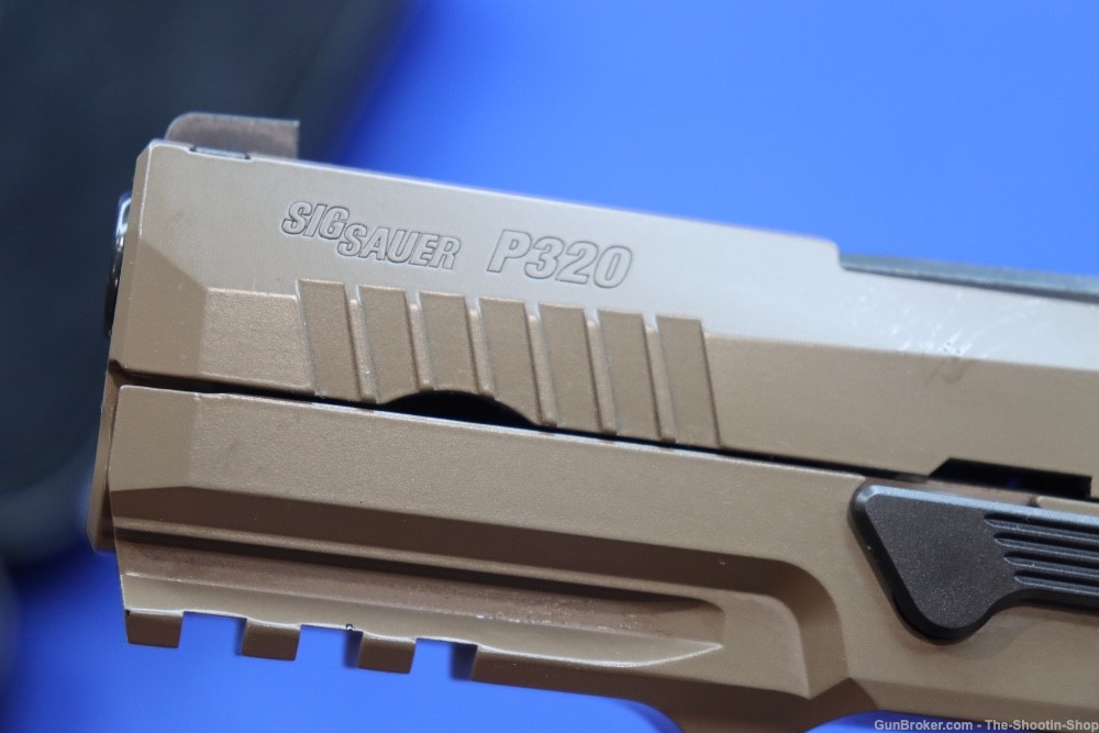 Sig Sauer Model P320 AXG SCORPION Pistol 9MM Custom Works 320 FDE XRAY3 NS -img-18