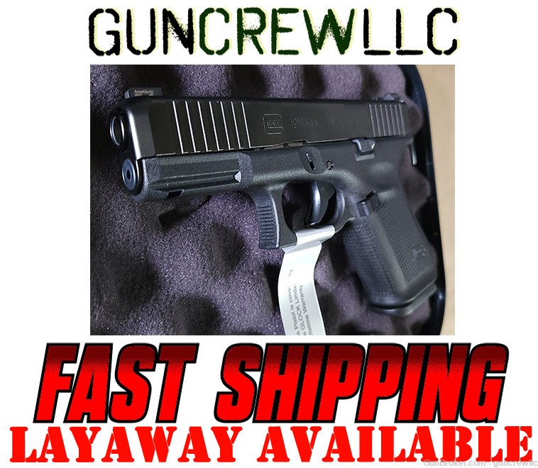 Glock 19M MOS Rebuilt G19M ATF DEA FBI 9mm UR195M5MOS Ameriglo RARE Layaway-img-0