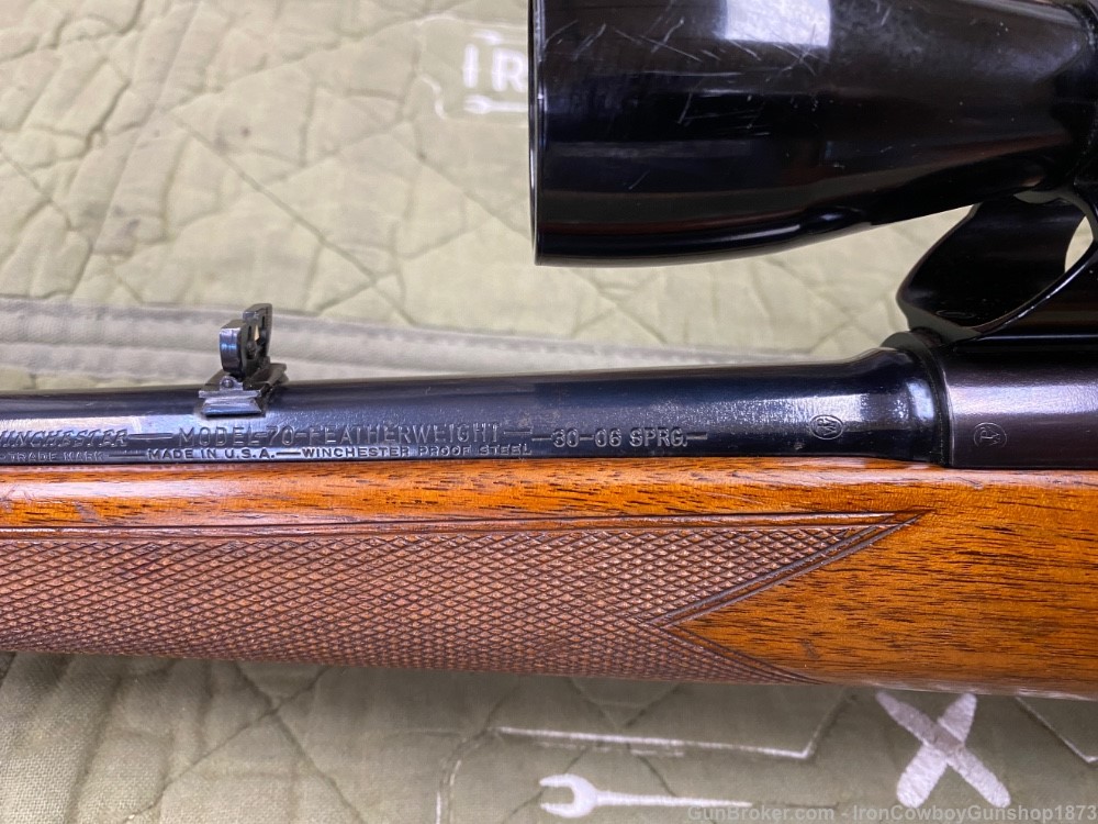 Winchester Model 70 Featherweight 30-06 Springfield Pre-64 Aluminum Butt -img-17