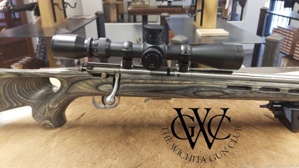 PENNY AUCTION Pre Owned Savage 93R17 .17HMR w Scope & Bipod-img-6