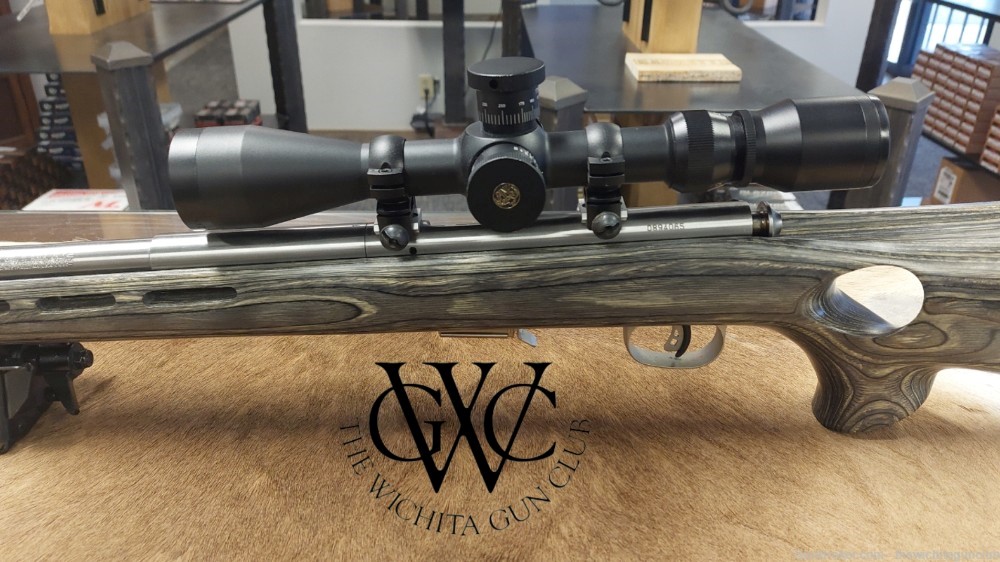 PENNY AUCTION Pre Owned Savage 93R17 .17HMR w Scope & Bipod-img-2