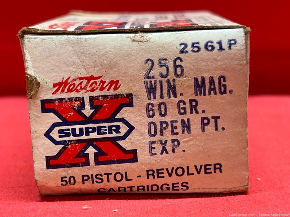 Winchester 256 Win Mag 60gr Hollow Point Expanding - 50 Rounds X2561P-img-5