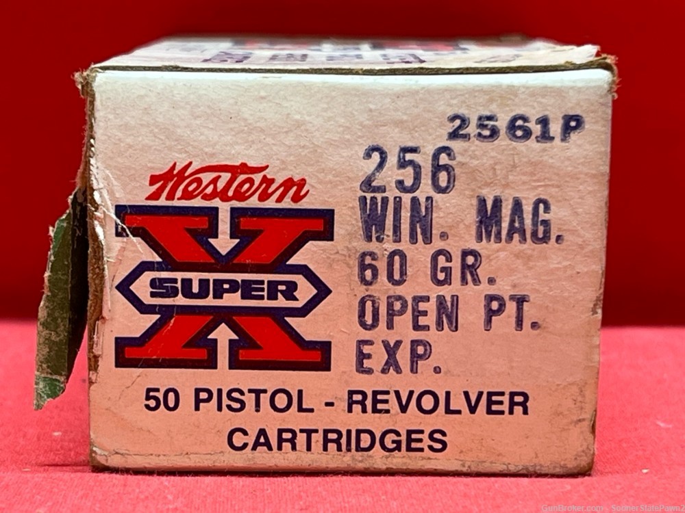 Winchester 256 Win Mag 60gr Hollow Point Expanding - 50 Rounds X2561P-img-0
