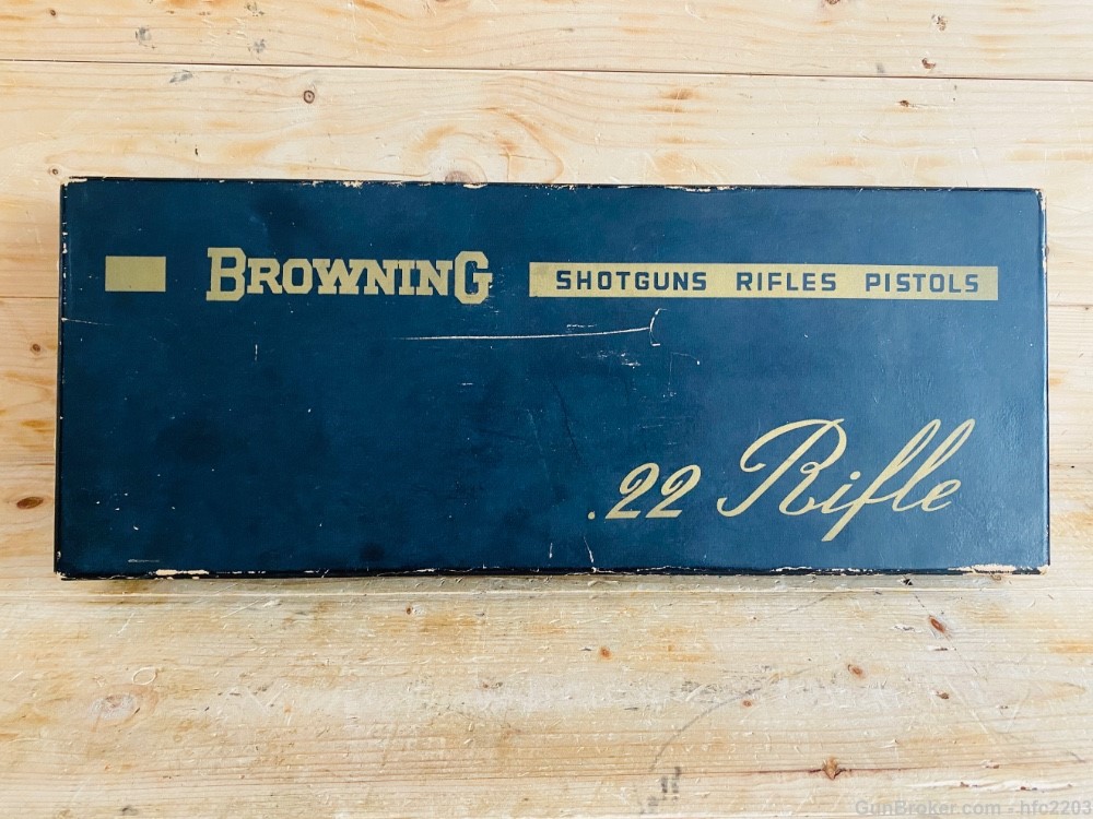 Browning SA-22 Grade I 22LR Excellent In Orig Box MFG 1965 Belgian Made FN -img-4