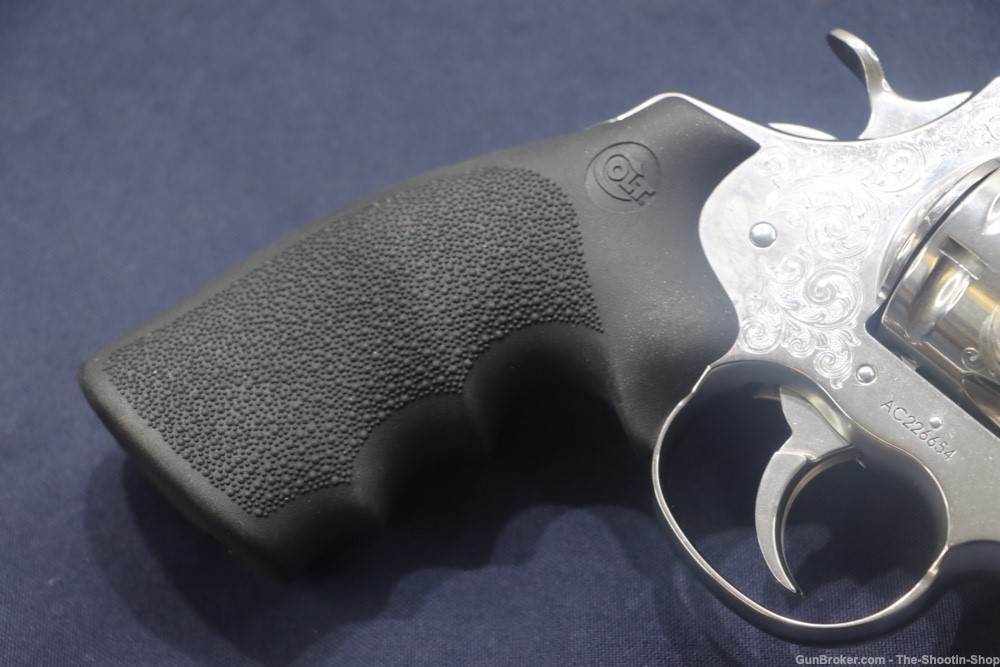 Colt Model ANACONDA Revolver STAINLESS SCROLL ENGRAVED 6" 44 MAGNUM 44MAG-img-43