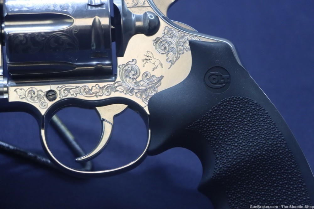 Colt Model ANACONDA Revolver STAINLESS SCROLL ENGRAVED 6" 44 MAGNUM 44MAG-img-12