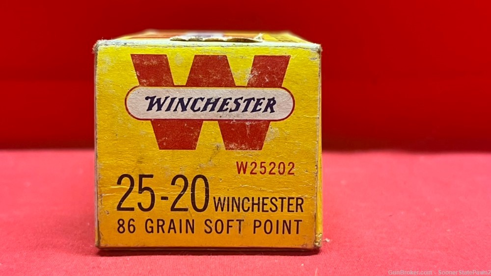 Winchester 25-20 Win 86gr Soft Point Ammo - 50 Rounds - W25202-img-0