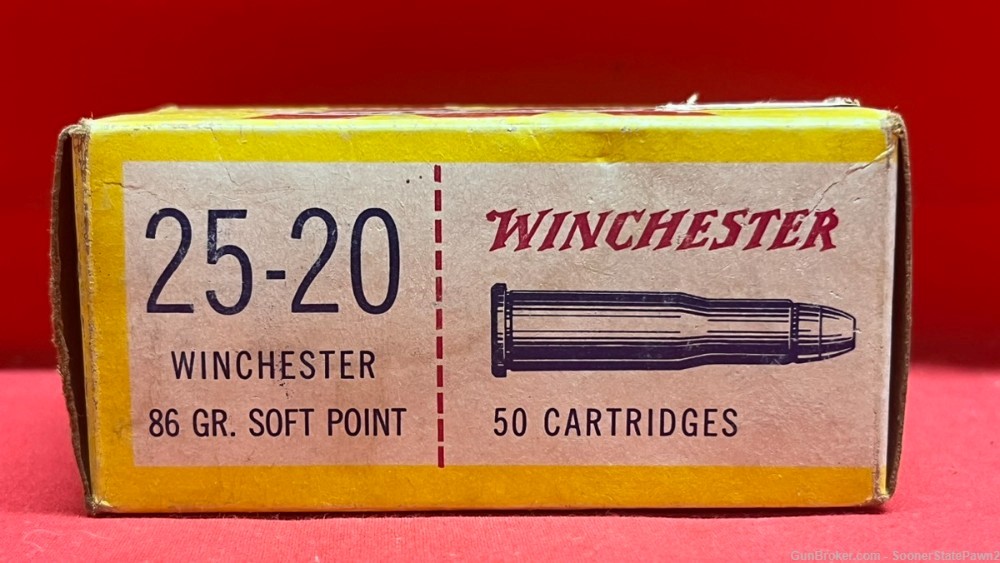 Winchester 25-20 Win 86gr Soft Point Ammo - 50 Rounds - W25202-img-2