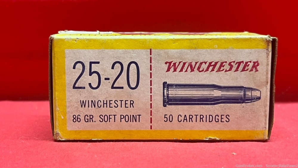 Winchester 25-20 Win 86gr Soft Point Ammo - 50 Rounds - W25202-img-4