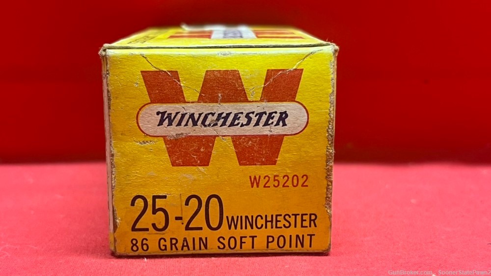 Winchester 25-20 Win 86gr Soft Point Ammo - 50 Rounds - W25202-img-1
