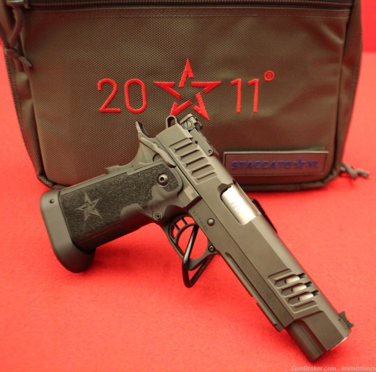 Staccato 2011 XL 9mm 5"-barrel semi-auto pistol w/5 mags.-img-0