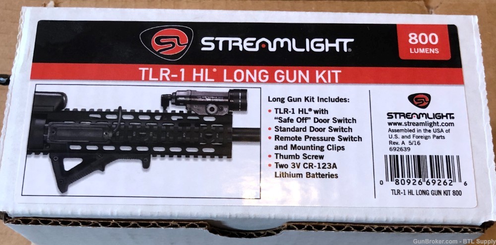 Streamlight TLR-1 HL Long Gun Kit Black-img-0