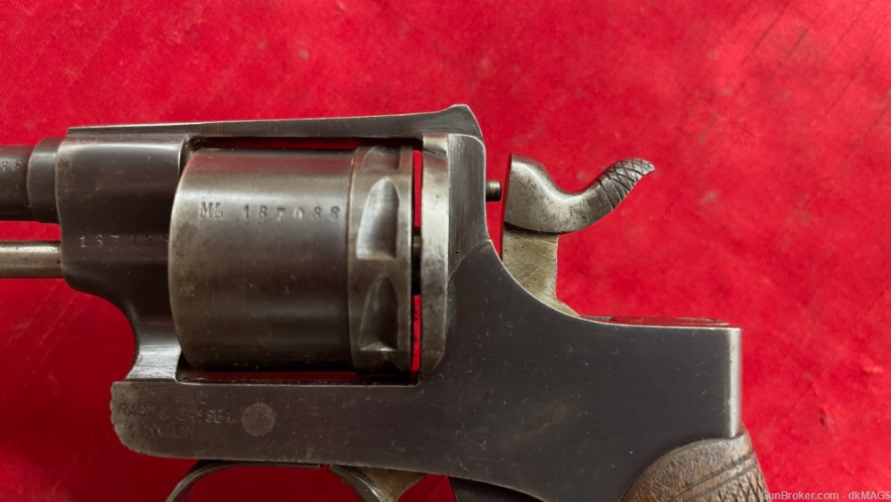 WWI Rast & Gasser Model 1898 M1898 ML Marked 8mm 4.5" BBL. DA / SA Revolver-img-4