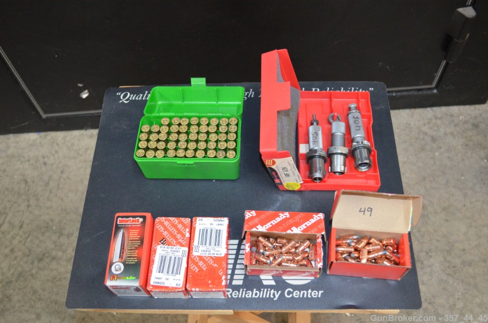 405 Winchester Hornady Bullets Brass Reloading Dies Bushings .405 Win-img-17