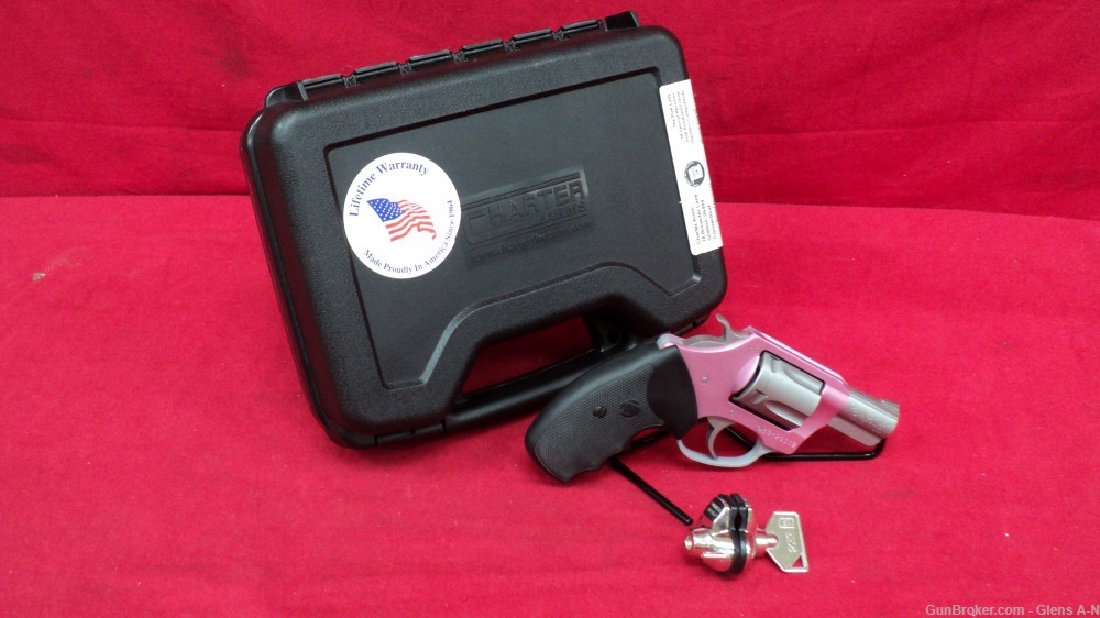 USED Charter Arms Pink Lady 38 Spl. Model 53830 Double Action .01 NR-img-0