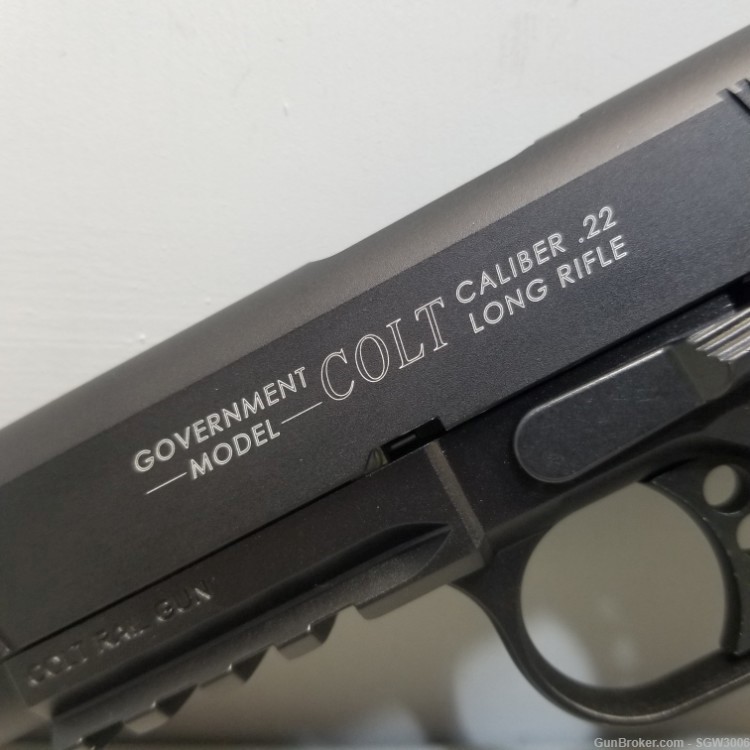 Carl Walther Colt 1911 Government 22LR 4"-img-7