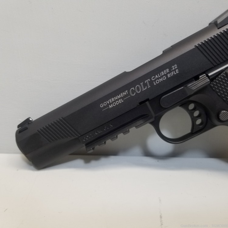 Carl Walther Colt 1911 Government 22LR 4"-img-3