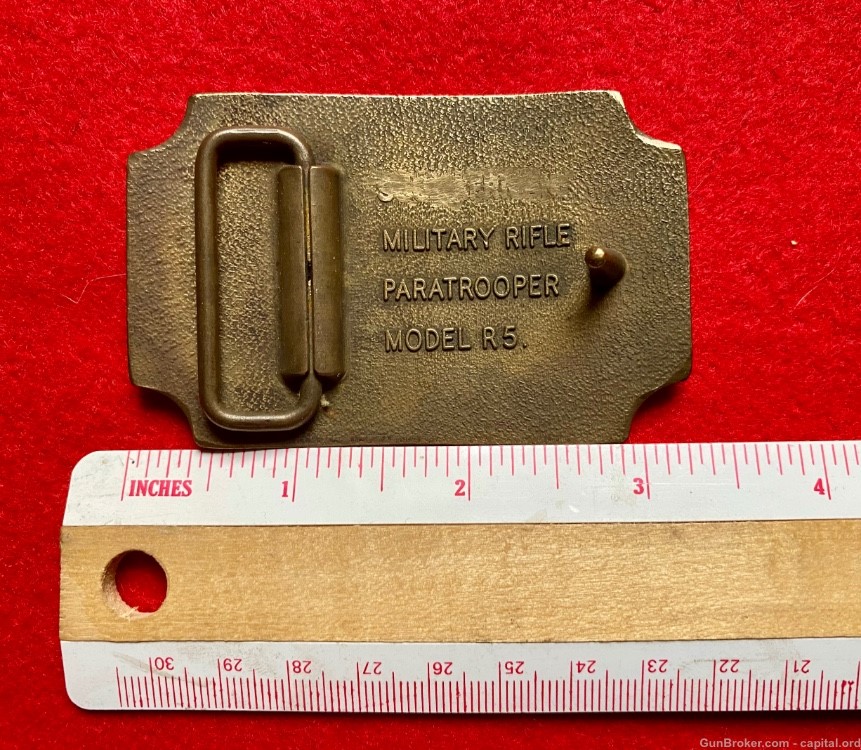 Vektor Galil R5 Brass belt buckle South African -img-3