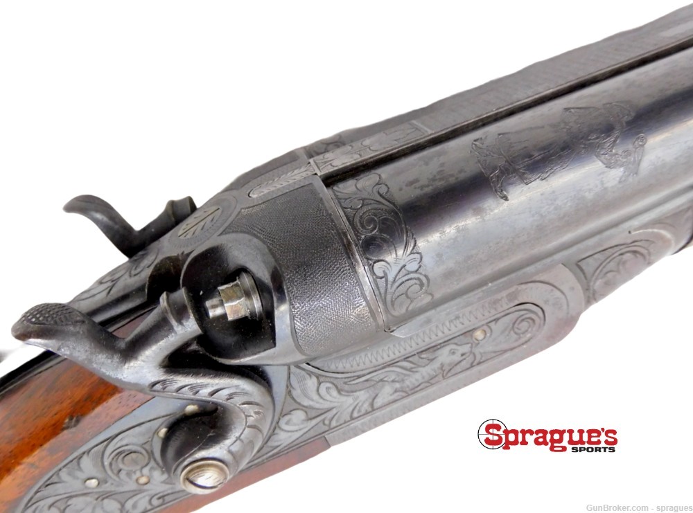 Janssen FILS & Co. SXS 16 GA Liege Belgium Hammered Shotgun 30" 2-3/4" CHAM-img-12