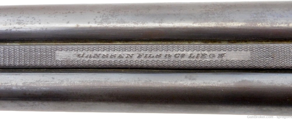 Janssen FILS & Co. SXS 16 GA Liege Belgium Hammered Shotgun 30" 2-3/4" CHAM-img-4