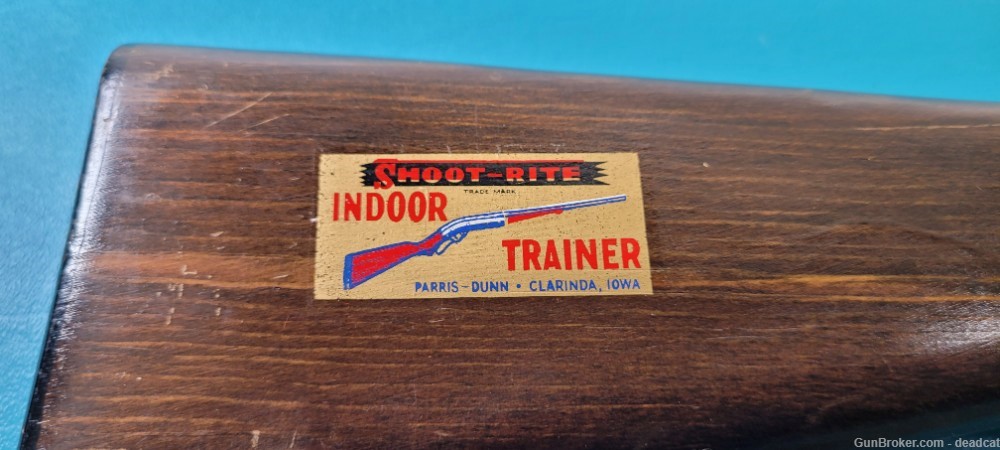 Parris-Dunn Shoot Rite Indoor Trainer Cork Rifle + Steel Target & Stand-img-2