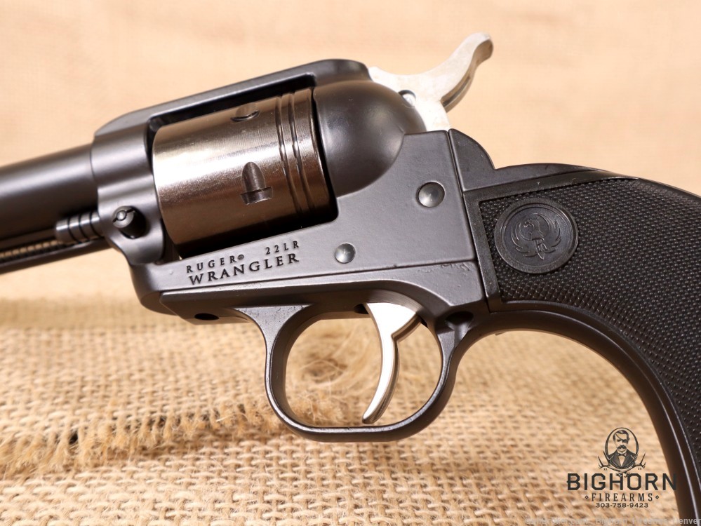 Ruger, Wrangler .22LR Single-Action Revolver 4-5/8" LIKE NEW IN BOX *PENNY*-img-4