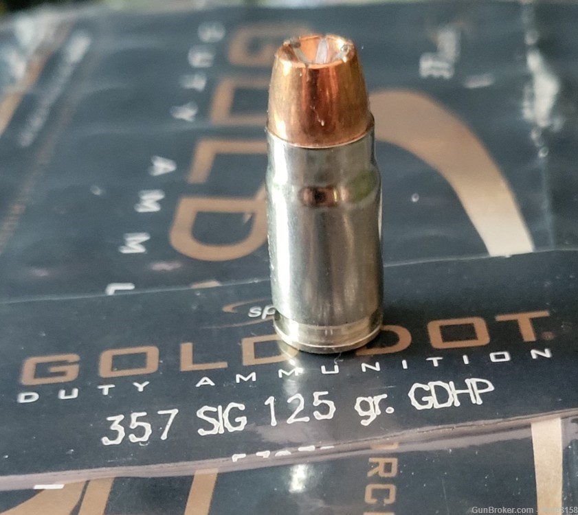 Speer Gold Dot .357 SIG ammo-img-0