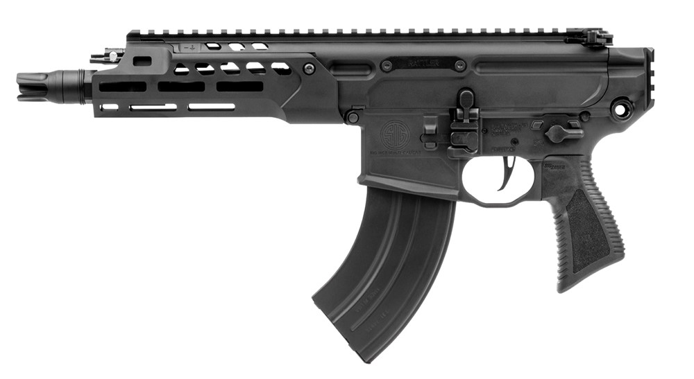 Sig Sauer MCX Rattler LT 7.62x39mm Pistol 28+1 7.75 Barrel w/QD Flash Hider-img-0