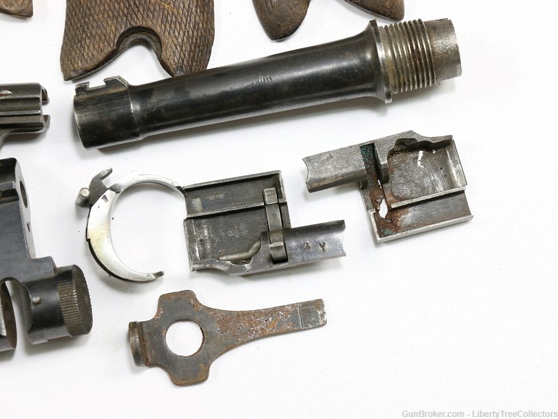 German Luger Parts Lot-img-1