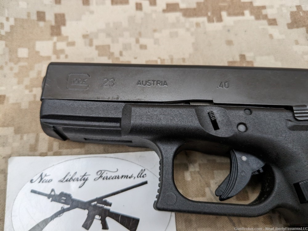 Glock 23 Gen 3 Pistol .40 S&W USED G23 Austria Good 1-13rd Mag-img-3