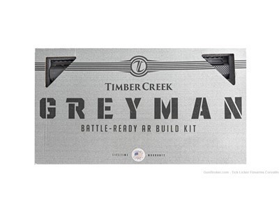TIMBER CREEK GREYMAN COMPLETE AR-15 BUILD KIT