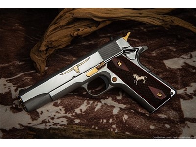 Colt 1911 TX Longhorn Govt model .45 acp 5” Limited Edition 1 of 500