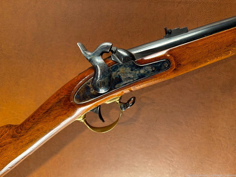 Vintage Navy Arms 1863 Remington Zouave Percussion Civil War Rifle Musket-img-2
