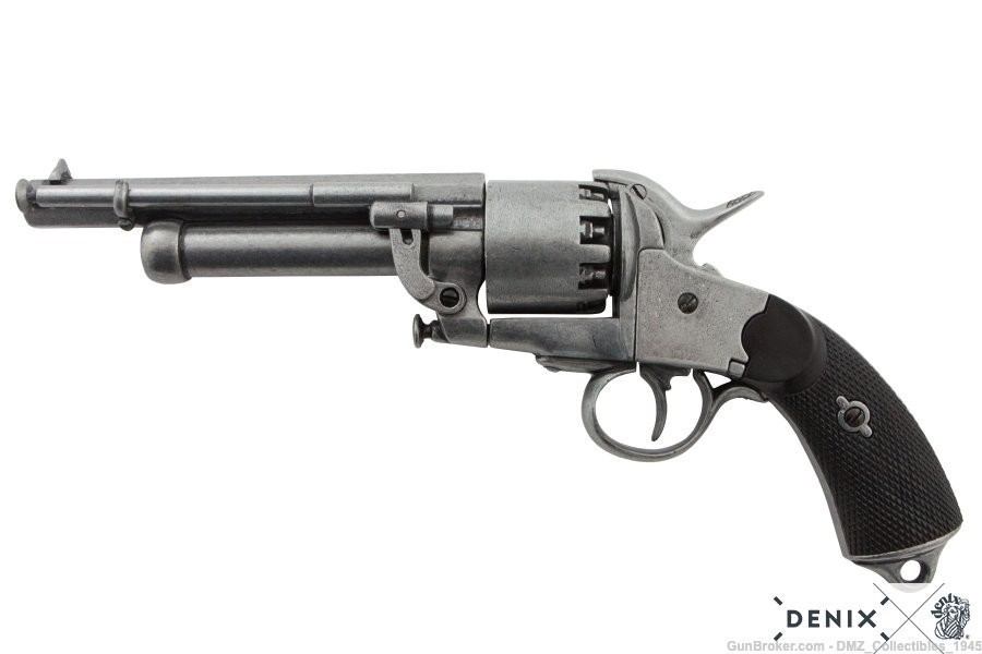 Civil War CSA Confederate Le Mat Pistol Replica Non Firing Gun by Denix-img-0