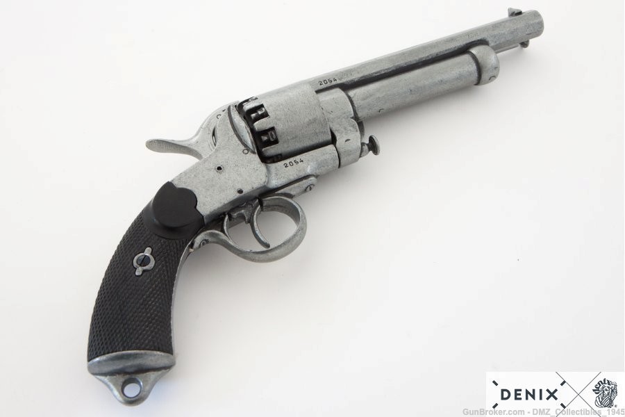 Civil War CSA Confederate Le Mat Pistol Replica Non Firing Gun by Denix-img-2