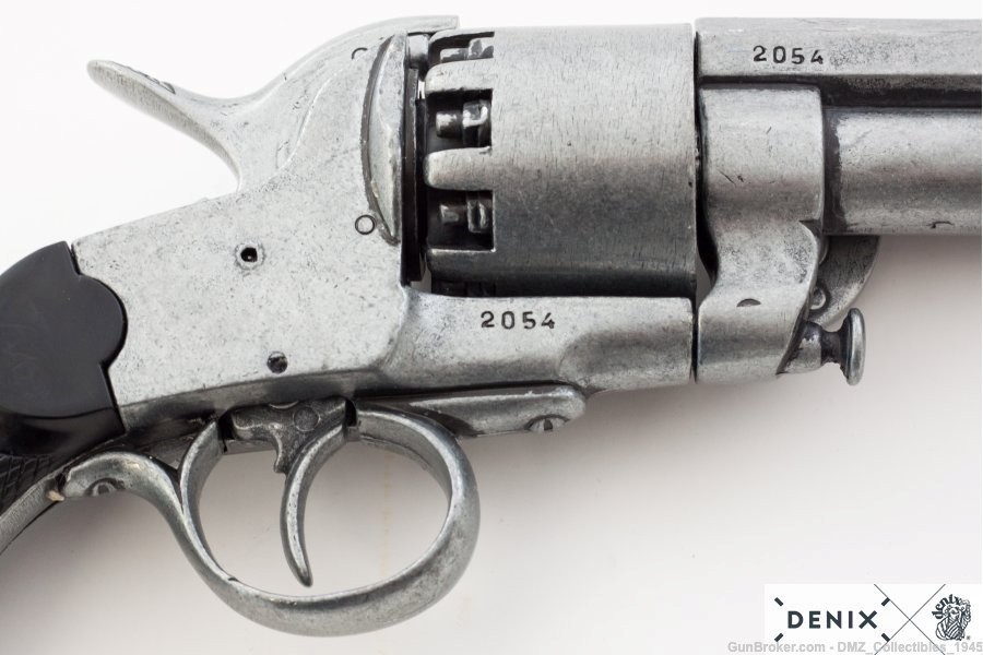 Civil War CSA Confederate Le Mat Pistol Replica Non Firing Gun by Denix-img-4