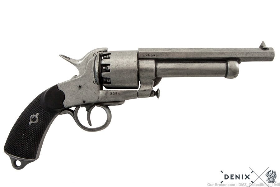 Civil War CSA Confederate Le Mat Pistol Replica Non Firing Gun by Denix-img-1