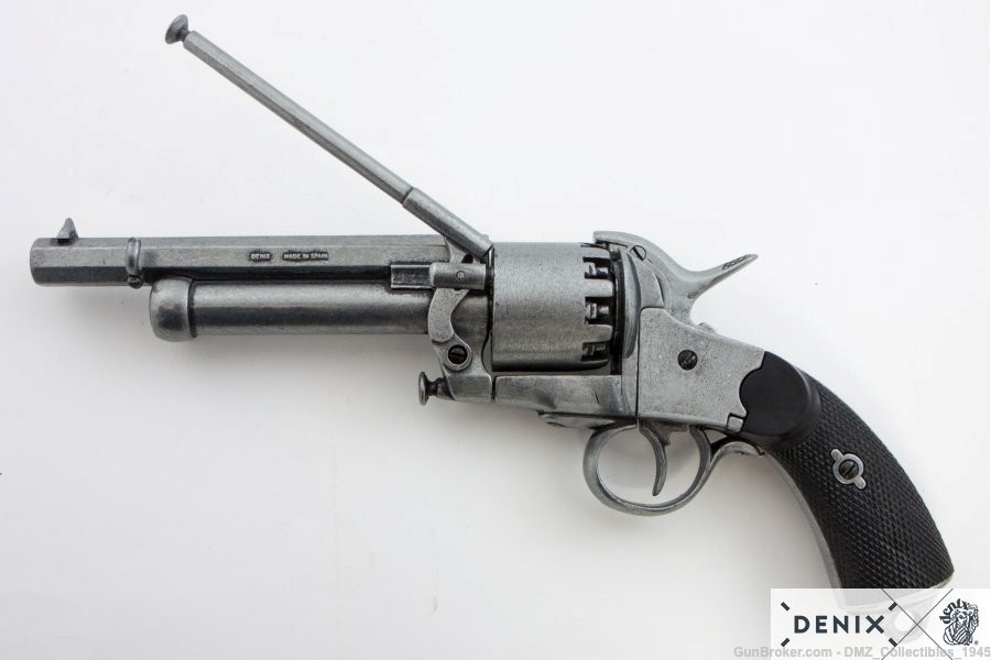Civil War CSA Confederate Le Mat Pistol Replica Non Firing Gun by Denix-img-3