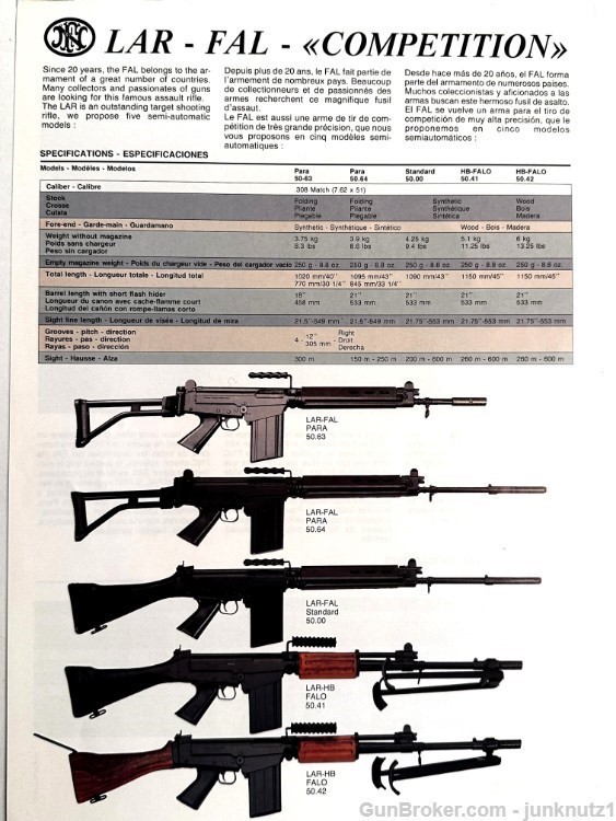 FAL FN Para Model 50.64 Finest Quality Belgian Original Very Scarce-img-33
