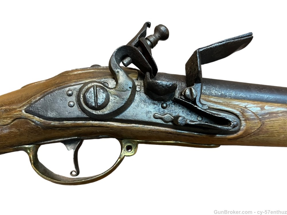 Rare 1740 pattern German Potsdam musket charleville brown bess flintlock-img-7