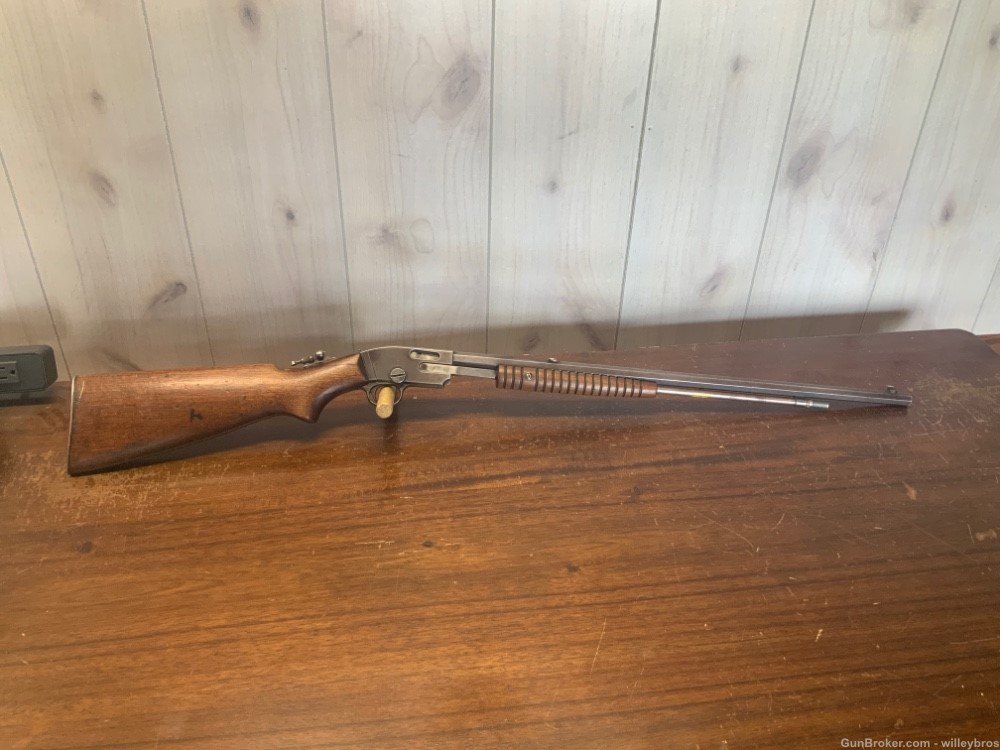 As Is Savage Model 25 24” 22 LR Cracked Stock C&R No Reserve-img-0
