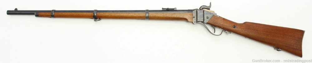 Shiloh New Model 1863 Military Sharps 30" Barrel 54 Cal Black Powder Rifle-img-4