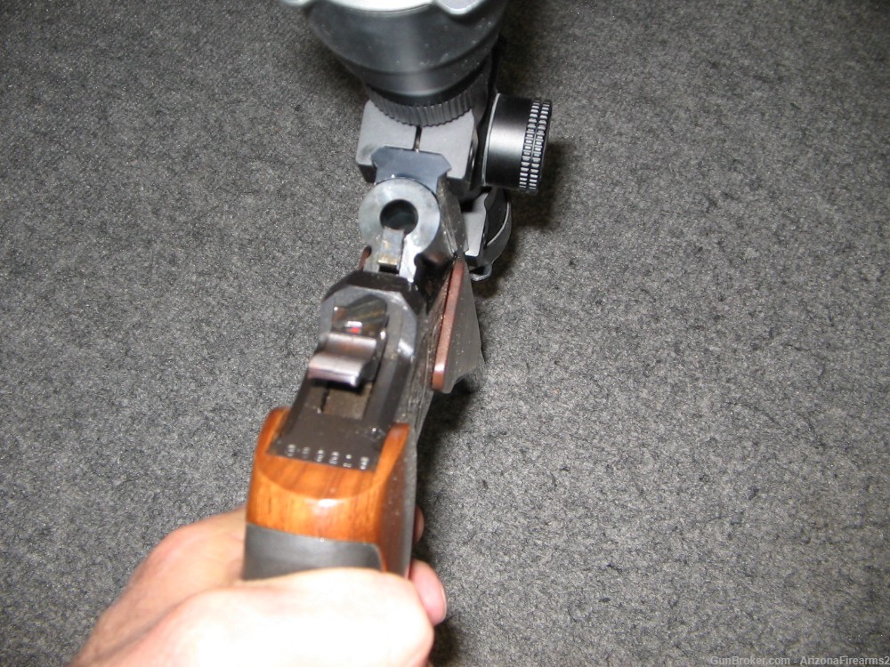 Thompson Center Contender pistol in .204RUGER w/ Nikon 2.5-8x28 scope-img-7