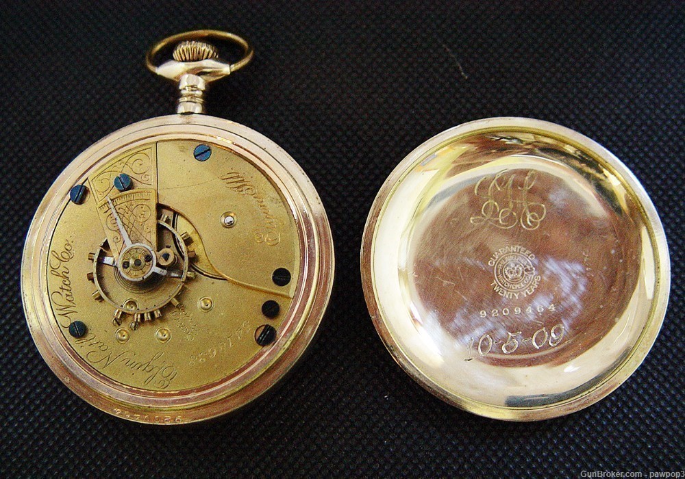 Elgin 73 Grade, Mod. 5 18s, 7J Pendant Set Class 11 Pocket Watch Circa 1894-img-7