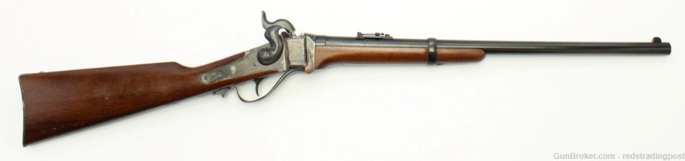 IAB Italy 1863 Sharps Military Carbine 22" Barrel 54 Cal Black Powder Rifle-img-0